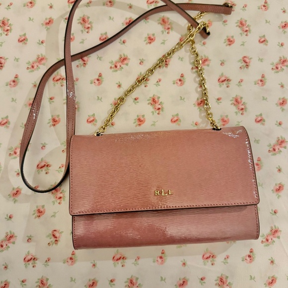 Ralph Lauren Handbags - Ralph Lauren pink crossbody bag